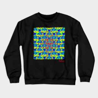 Skulls Rainbow Zoom by Blackout Design Crewneck Sweatshirt